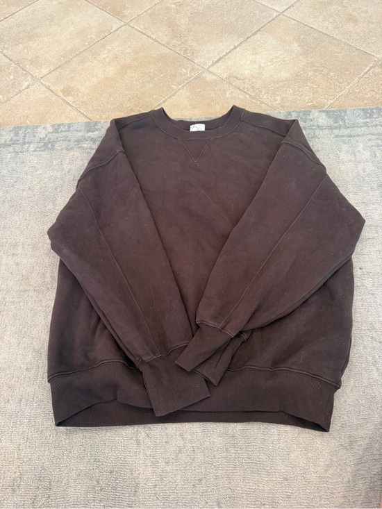 aerie Tops - aerie women’s Crewneck Sweater - Chocolate Brown